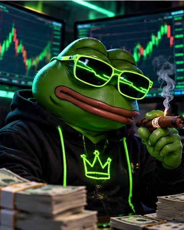 CRYPTO FROG - AI influencer
