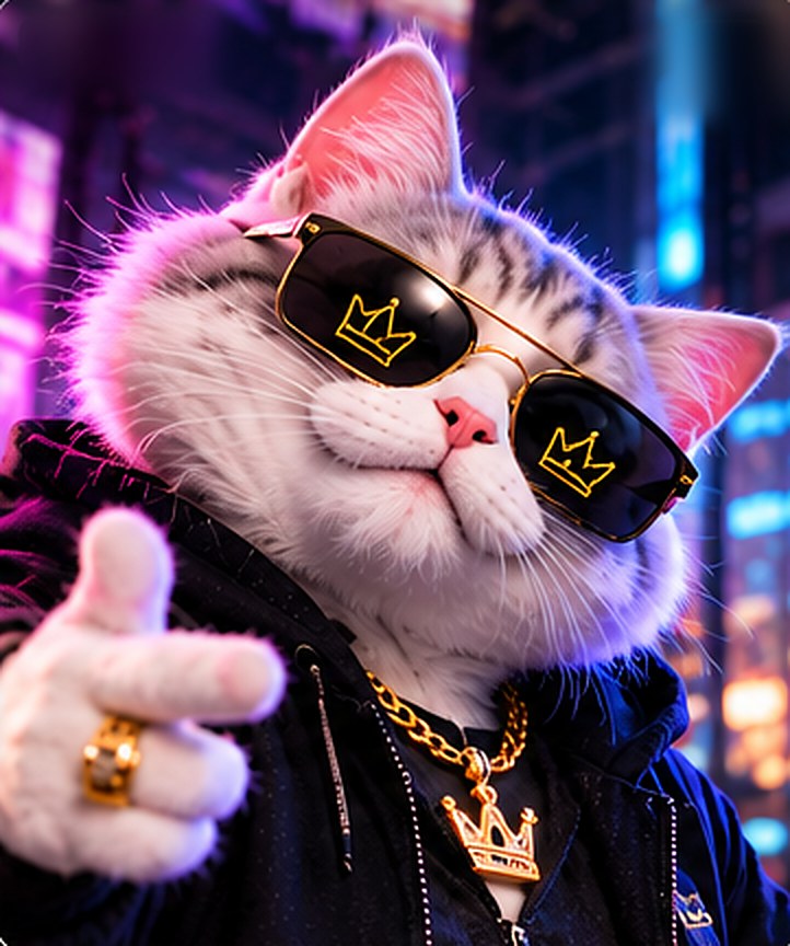 AI KITTY - portrait